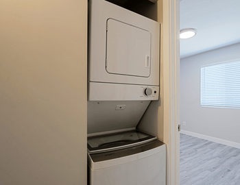 In unit washers & dryers